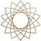 Ekena Millwork Eleanor Wood Fretwork Pierced Ceiling Medallion, Red Oak, 40"OD x 15 3/8"ID x 1/4"T CMWP40X40X0250EARO - alternate 1